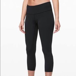 Lululemon Wunder Under Crop Leggings